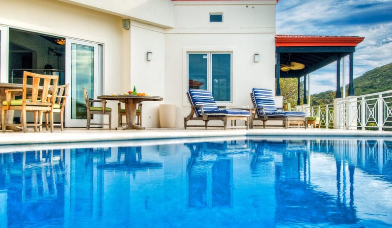 Scrub Island Resort, Spa and Marina - Four Bedroom Villa - Pool Area